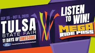 Listen to Win a Mega Ride Pass at the Tulsa State Fair!