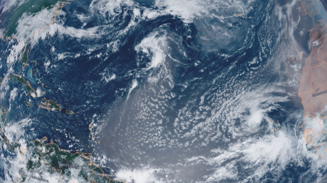 Atlantic storms forming