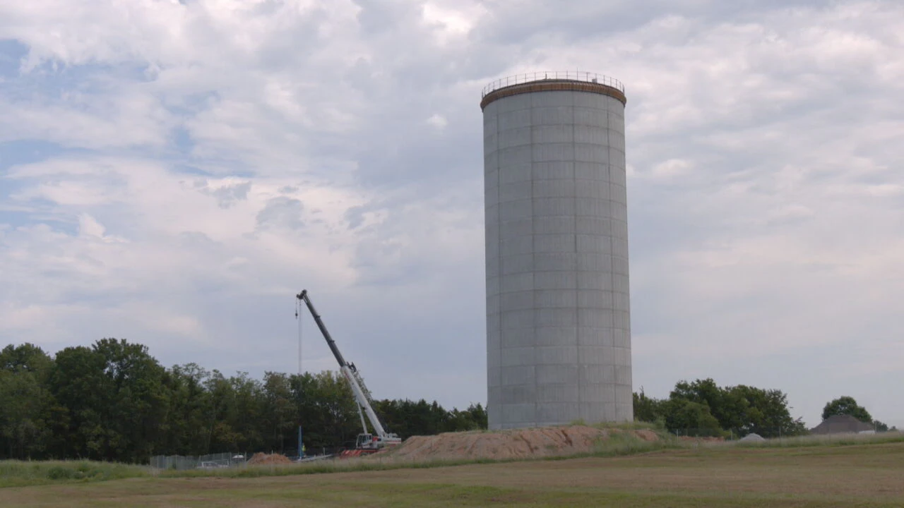 Broken Arrow leaning tower