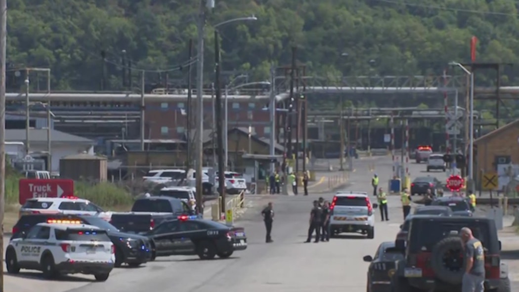 Explosion at steel factory in PA