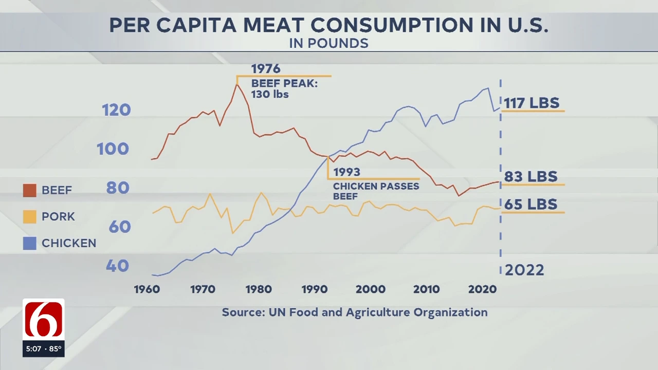 Per Cap. Meat Consum. US