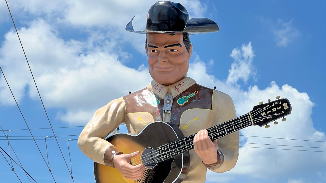 Cowboy Bob Statue