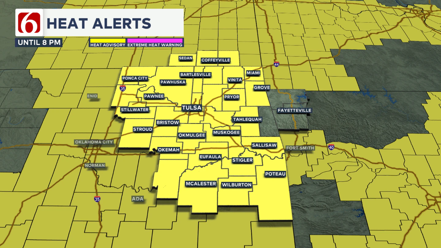 DMA HEAT ADVISORY
