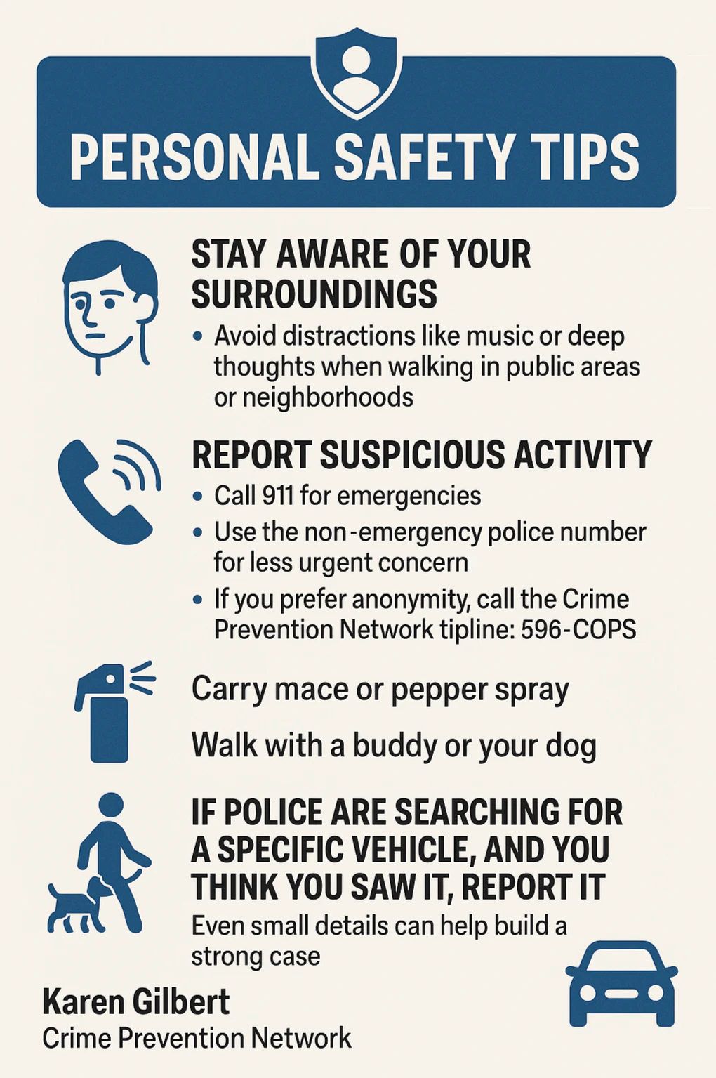 Safety Tips