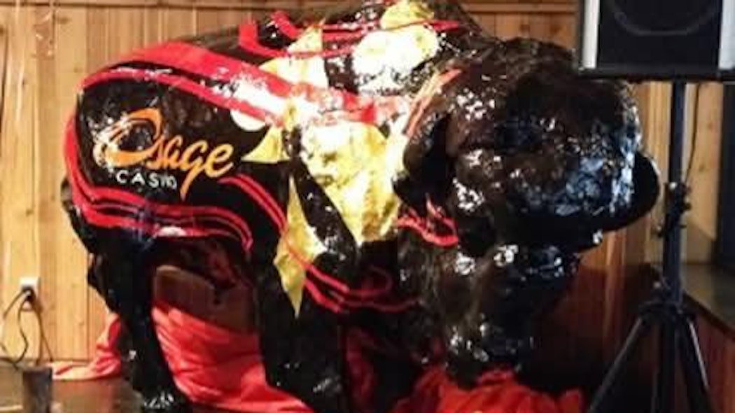 Osage Casino Buffalo Statue
