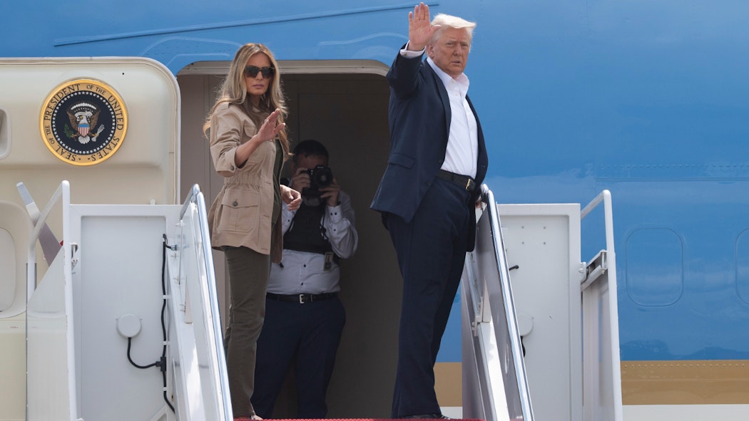Trump Departs for Texas After Flooding 7/11