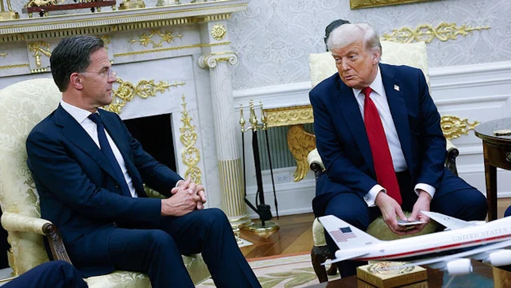 NATO Mark Rutte - Trump - July 14, 2025