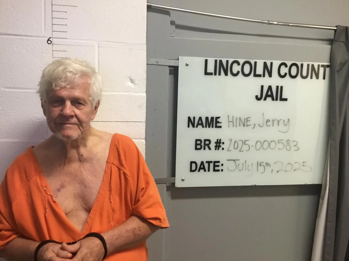 Jerry Hine Booking Photo