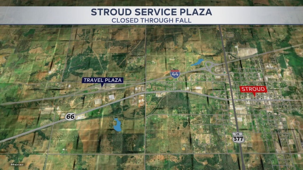 Stroud Service Plaza Closed