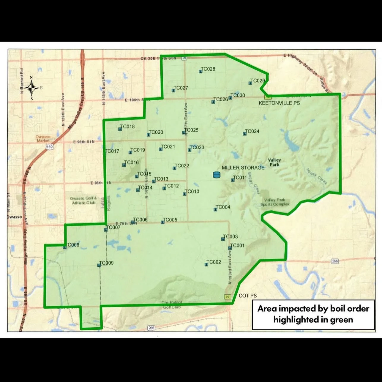 Rogers Co Mandatory Boil Order