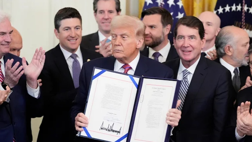 GENIUS ACT Trump Signing