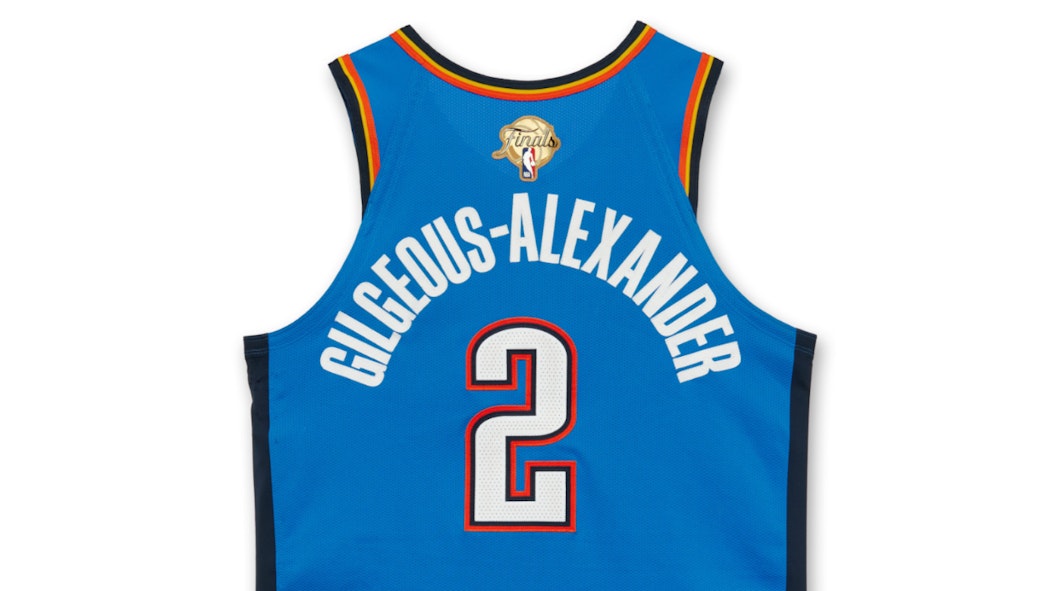 SGA's NBA Finals Game 3 Jersey