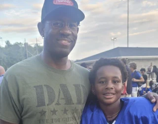 Jaysen and Clarence Carr