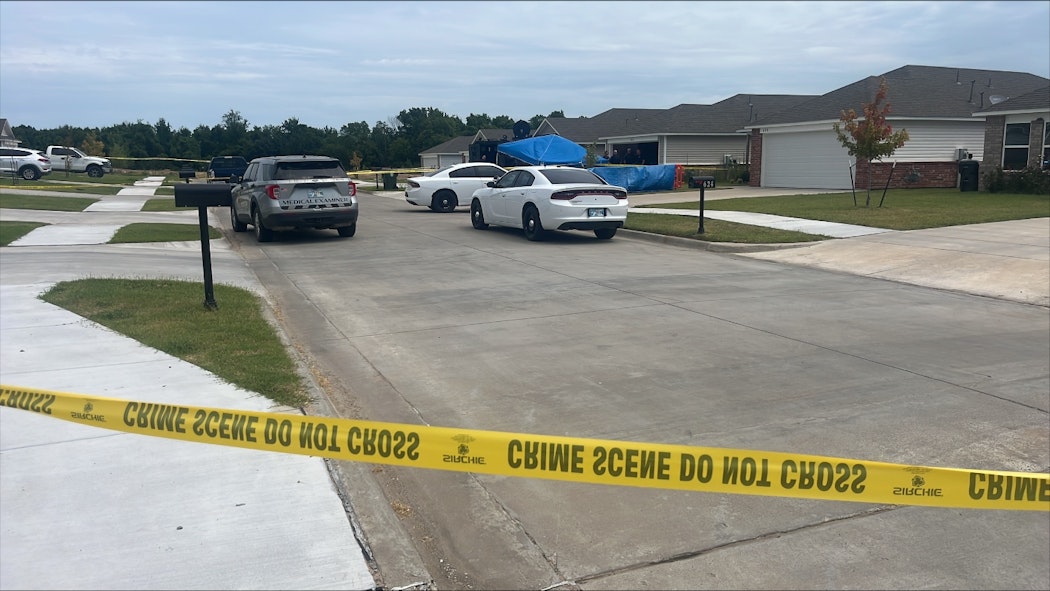 Muskogee Police Officer-involved shooting scene - July 31, 202