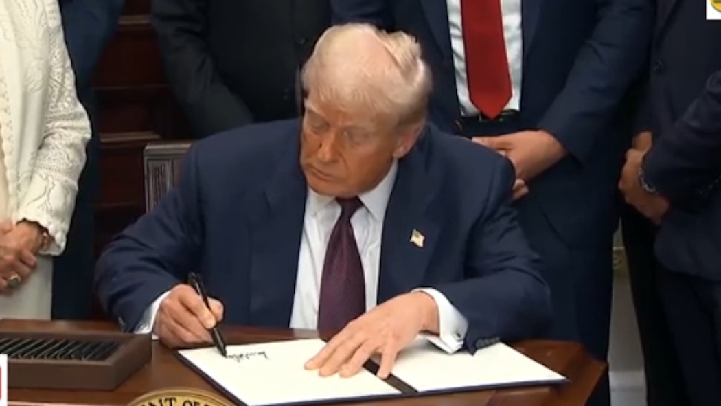 Trump signs Fitness Test Executive Order
