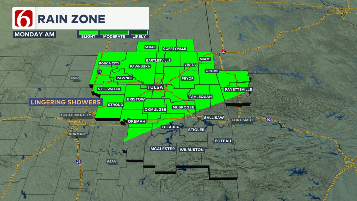 rain zone monday