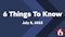 6 things to know for Tuesday, July 8, 2025