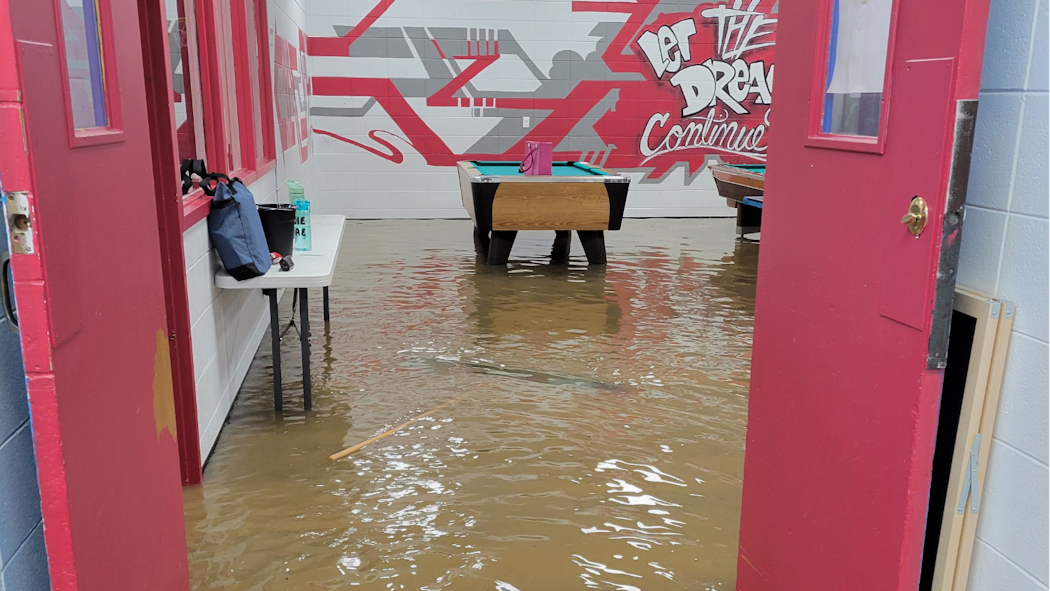 Boys and Girls Club Sequoyah Flooding