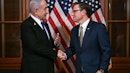 Israeli Prime Minister Benjamin Netanyahu meets with congressional leaders