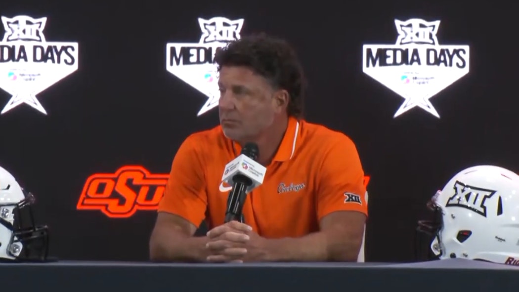 Mike Gundy Big 12 Media Days