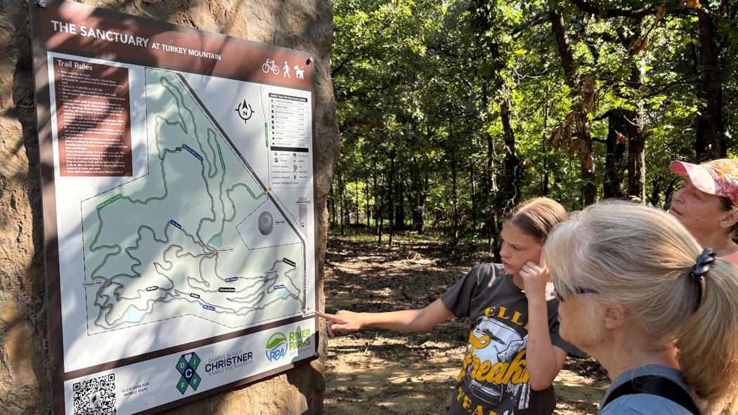 Turkey Mtn Sanctuary Map