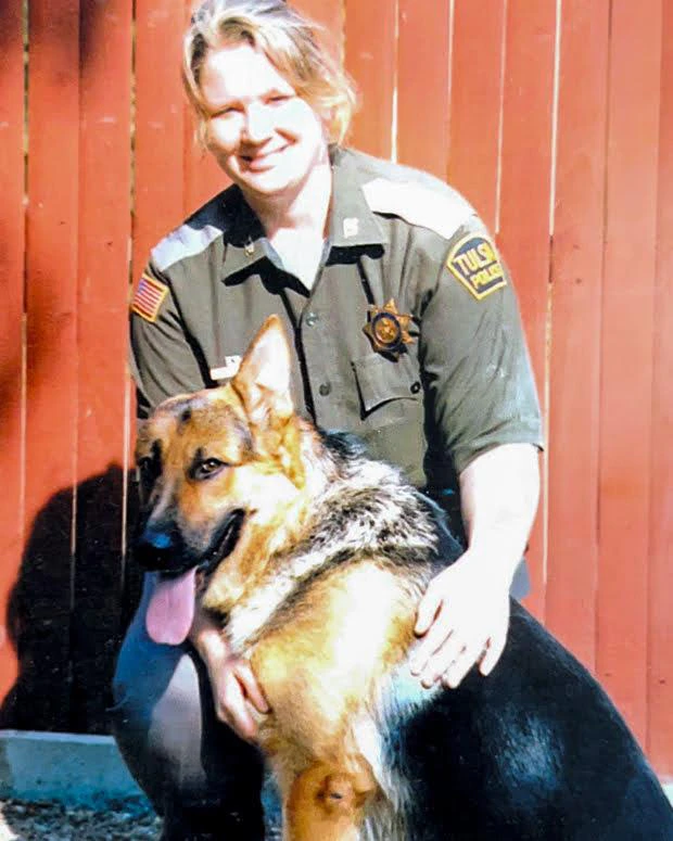 Sharon Gwin TPD K9 officer