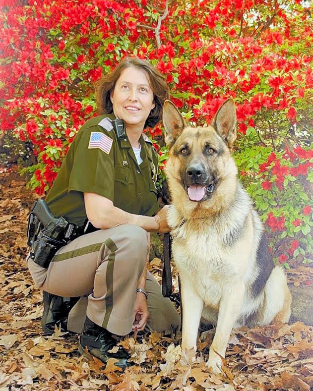 Sharon Gwin TPD K9 officer