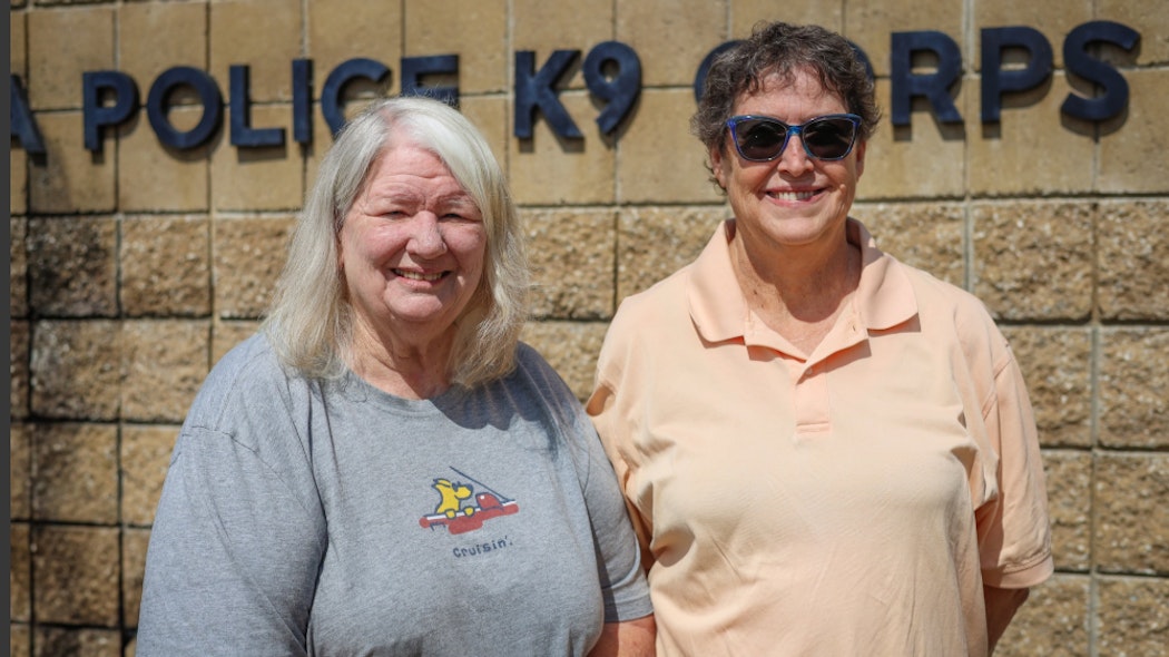 TPD Retired K9 Officers Visit