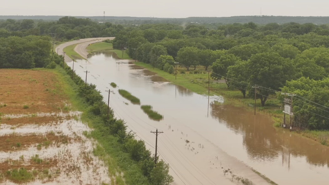Highway 20 Flooding Skiatook