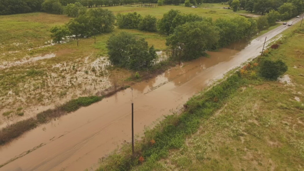 Highway 20 Flooding Skiatook