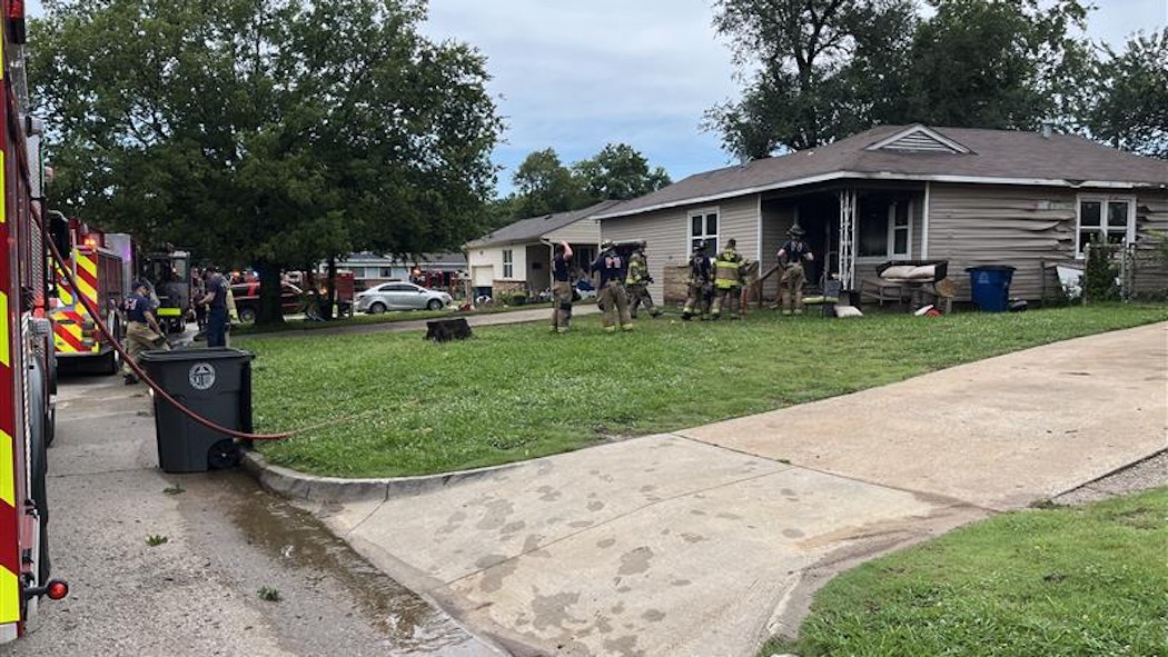 Tulsa house fire | 44th St. North | June 18, 2025