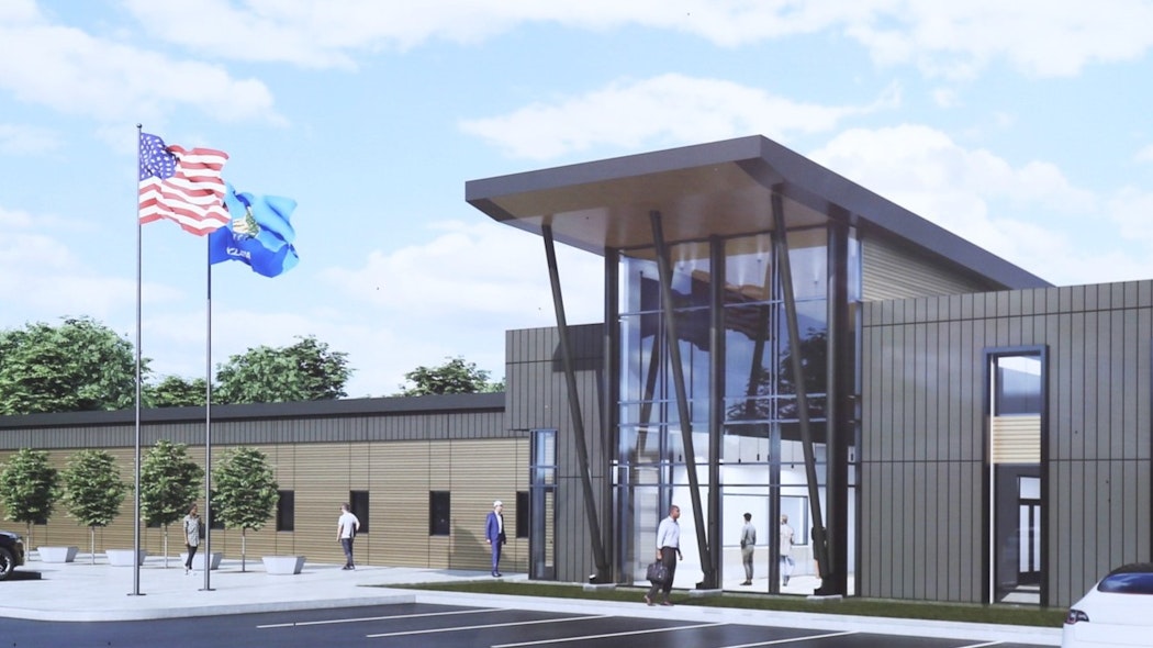 Owasso Public Works Building Rendering