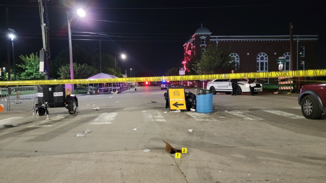 Tulsa Oklahoma Juneteenth shooting image