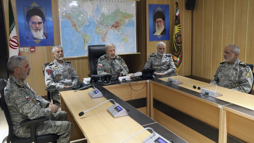 Iran army commander-in-chief Gen. Amir Hatami