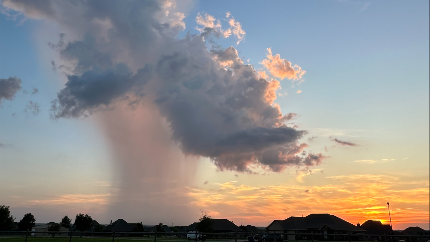 Pop-up storm near Inola - Katie Rice