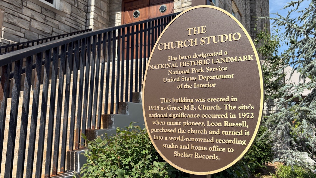 Church Studio Historic Marker