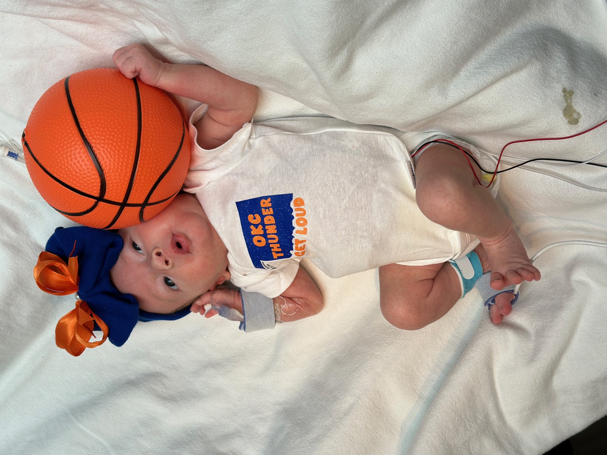 Ascension St. John NICU babies celebrate OKC Thunder finals
