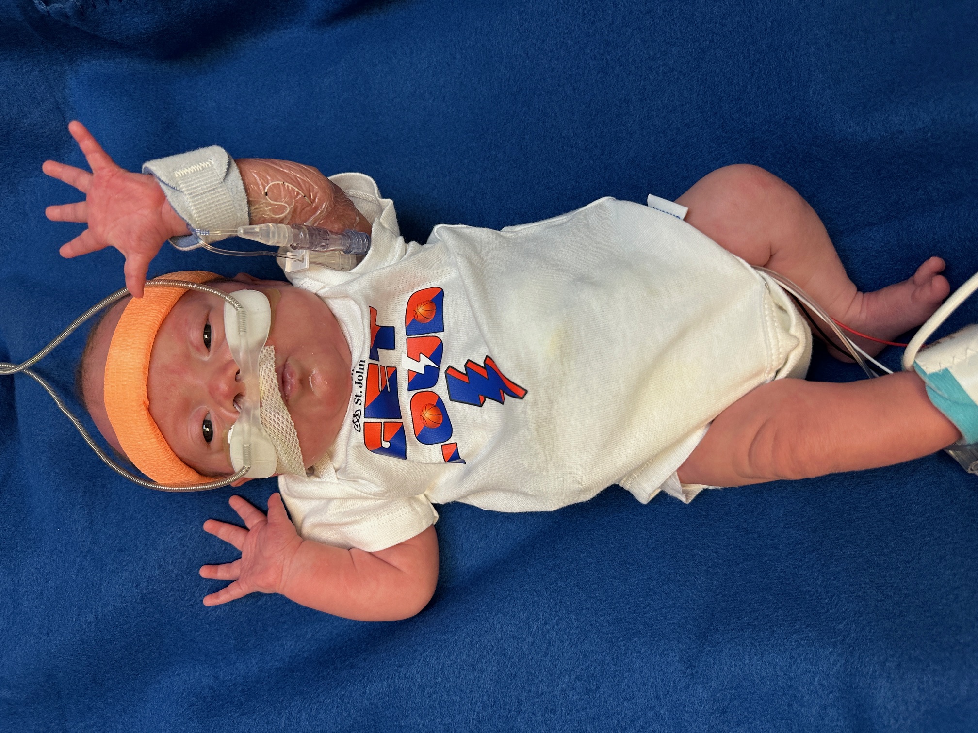 Ascension St. John NICU babies celebrate OKC Thunder finals