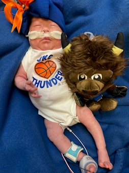 Ascension St. John NICU babies celebrate OKC Thunder finals