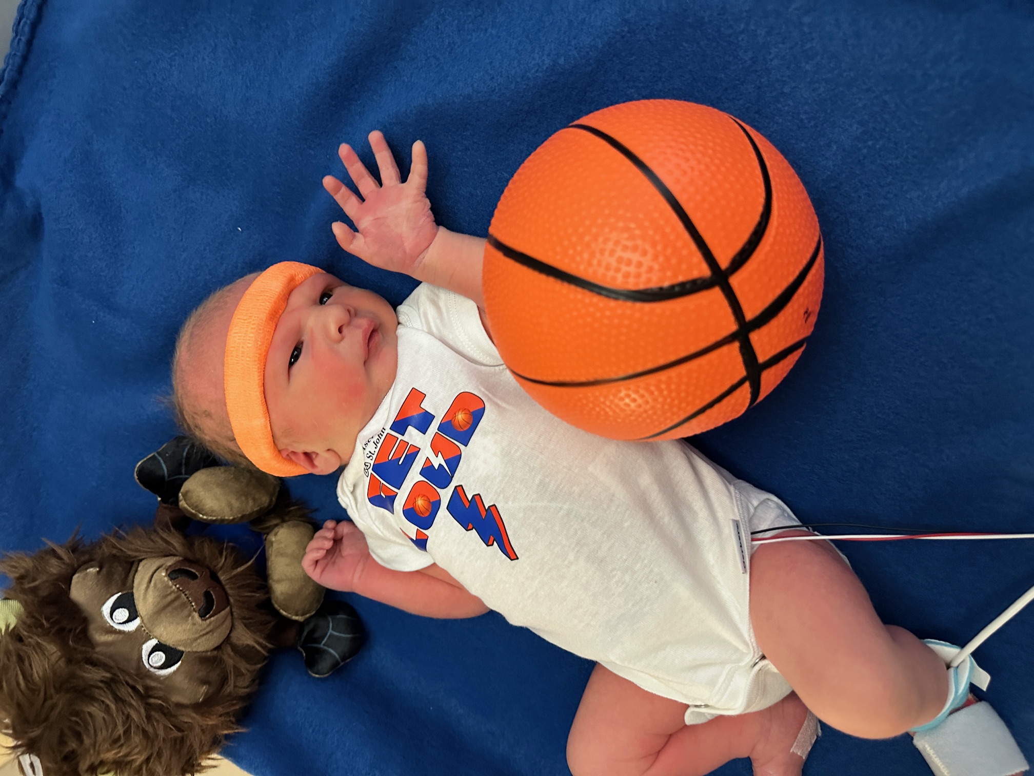 Ascension St. John NICU babies celebrate OKC Thunder finals