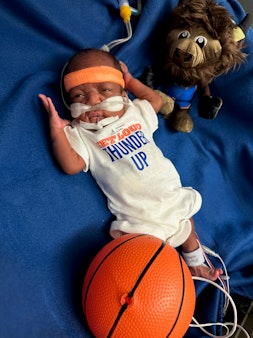 Ascension St. John NICU babies celebrate OKC Thunder finals