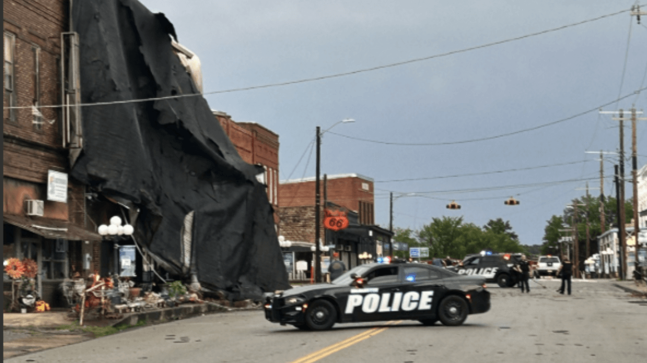 McAlester Damage