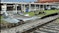 Sheet metal from railroad at Pittsburg Farmers' Market