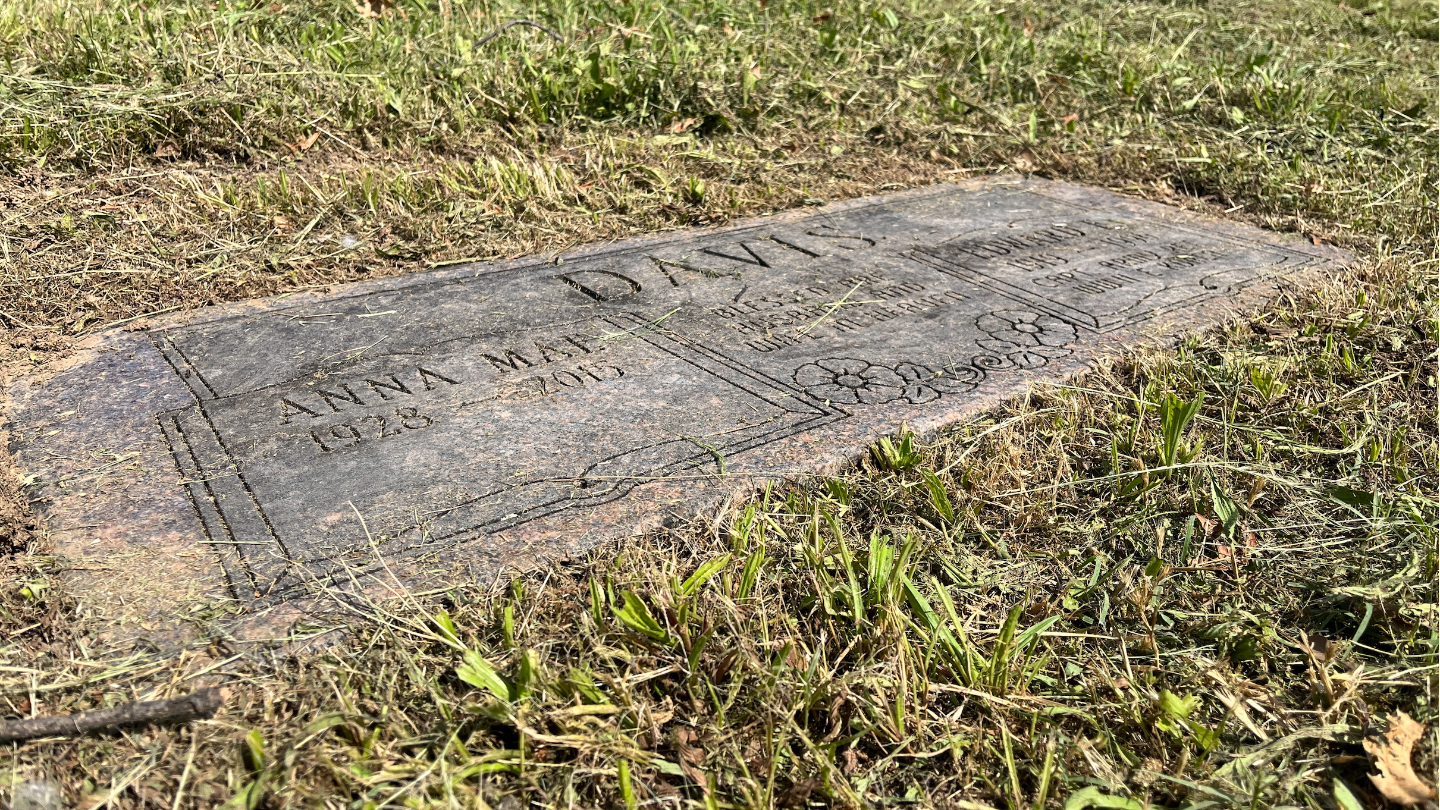 Tom's family's grave