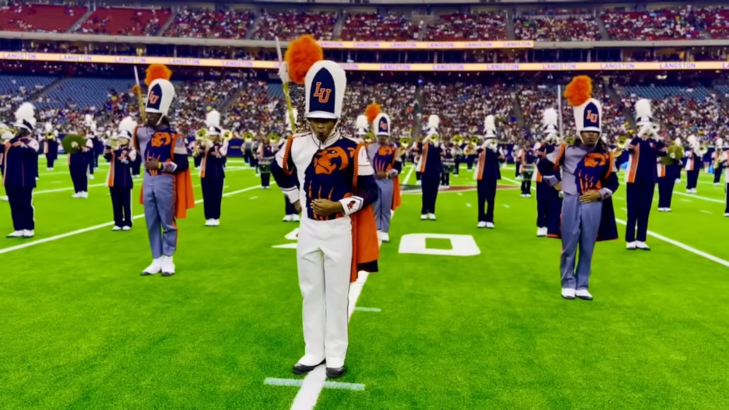Langston University's Marching Band