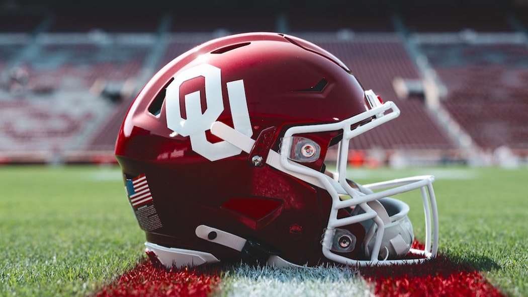 OU Football helmet 
