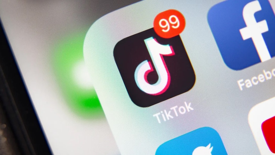 TikTok iPhone app generic