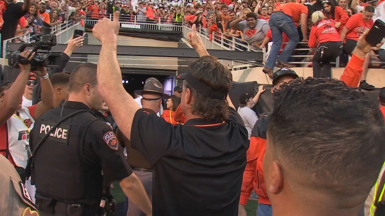 Mike Gundy Final Bedlam 