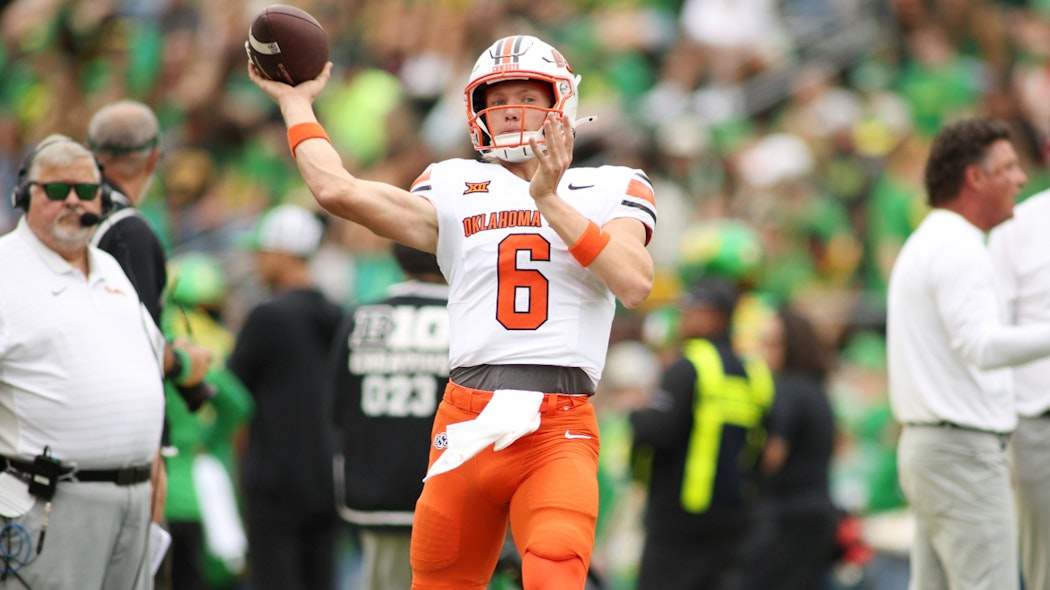 OSU QB Zane Flores vs. Oregon - Sept. 6, 2025