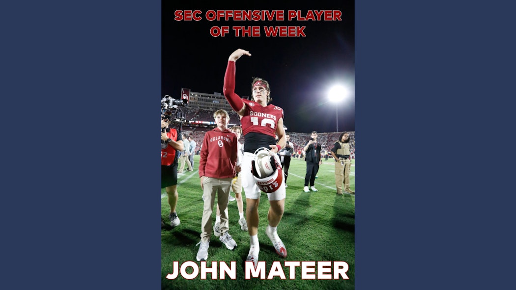 John Mateer - SEC OPOY